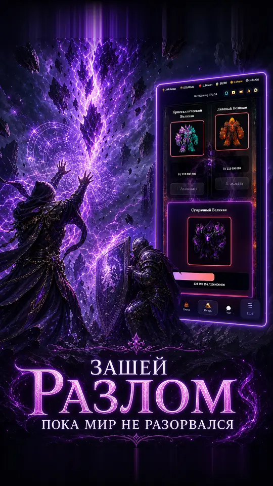Экран Разлома в Триумфе